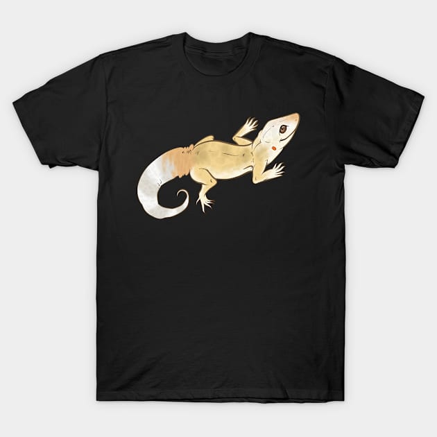 Murphy Patternless Leopard Gecko T-Shirt by TwilightSaint